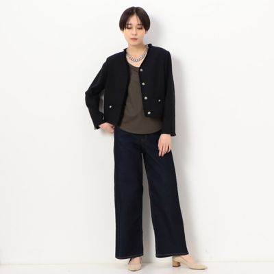 TALLサイズ 〕 【前後2WAY】シルキーリブ タンクトップ