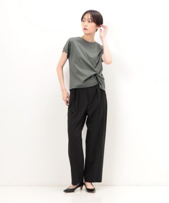 〔　ＴＡＬＬサイズ　〕　コットン強撚ポンチ　デザインタックシャツ（７６０１ＥＥ０３）