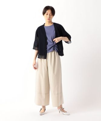 〔　ＴＡＬＬサイズ　〕　コットン強撚ポンチ　デザインタックシャツ（７６０１ＥＧ０３）