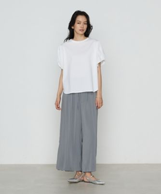 〔　ＴＡＬＬサイズ　〕　アルビ二天竺パフスリーブ　Ｔシャツ（７６０１ＥＫ０２）