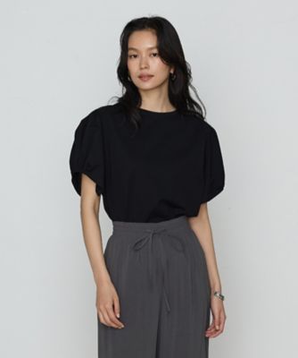 〔　ＴＡＬＬサイズ　〕　アルビ二天竺パフスリーブ　Ｔシャツ（７６０１ＥＫ０２）