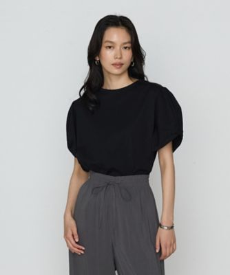 〔　ＴＡＬＬサイズ　〕　アルビ二天竺パフスリーブ　Ｔシャツ（７６０１ＥＫ０２）