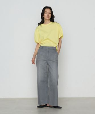 〔　ＴＡＬＬサイズ　〕　アルビ二天竺パフスリーブ　Ｔシャツ（７６０１ＥＫ０２）