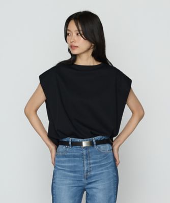 〔　ＴＡＬＬサイズ　〕　コットン強撚ポンチ　ショルダータックＴシャツ（７６０１ＥＫ０４）