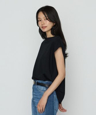 〔　ＴＡＬＬサイズ　〕　コットン強撚ポンチ　ショルダータックＴシャツ（７６０１ＥＫ０４）