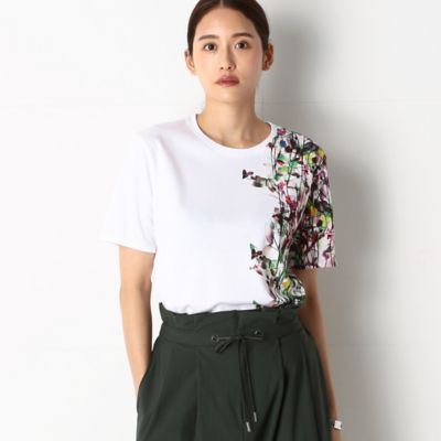 〔ＴＡＬＬサイズ〕ボタニカル柄　Ｔシャツ（７６０１ＥＷ０５）