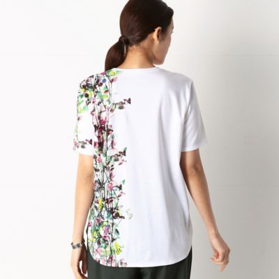 〔ＴＡＬＬサイズ〕ボタニカル柄　Ｔシャツ（７６０１ＥＷ０５）