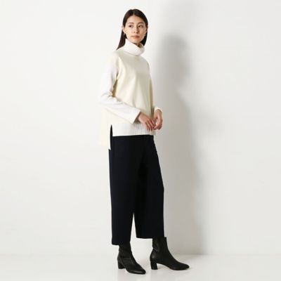 〔ＴＡＬＬサイズ〕ウールミルドスムース　ニット切替プルオーバー（７６０１ＥＷ２０）