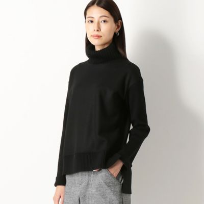 〔ＴＡＬＬサイズ〕ウールミルドスムース　ニット切替プルオーバー（７６０１ＥＷ２０）