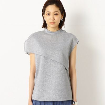 〔ＴＡＬＬサイズ〕【ケープ付き】シルバーラメタンクトップ（７６０１ＥＹ０８）