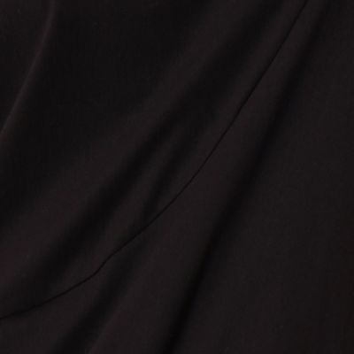 〔ＴＡＬＬサイズ〕ライトトリコットジャージー　アシンメントリ―フリルＴブラウス（７６０１ＥＹ１０）