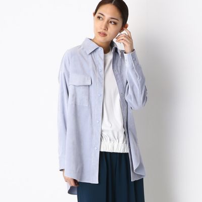 ＜COMME CA TALL (Women/大きいサイズ)＞〔ＴＡＬＬサイズ〕ギャザーデザイン　プルオーバー（７６０２ＥＴ０１）