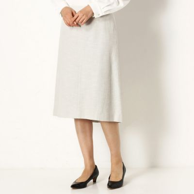 ＜COMME CA TALL (Women/大きいサイズ)＞〔ＴＡＬＬサイズ〕【セットアップ対応】ツイードスカート（７６０２ＦＹ０１）