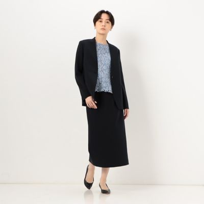 〔　ＴＡＬＬサイズ　〕　ダブルジョーゼット　ジャケット（７６０２ＪＣ０１）