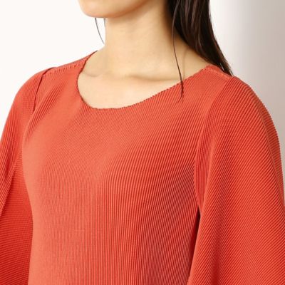 〔ＴＡＬＬサイズ〕シアークレープ　マイクロ格子プリーツ　ボレロ（７６０３ＨＡ０１）