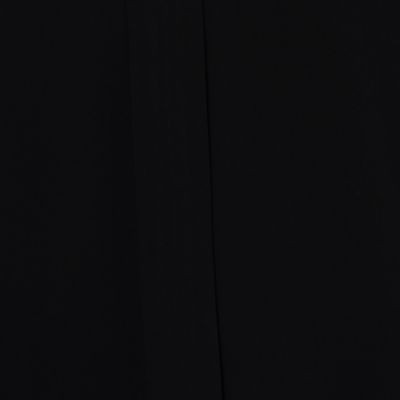 〔ＴＡＬＬサイズ〕マットサテン　デザインハイネックブラウス（７６０４ＨＡ０４）