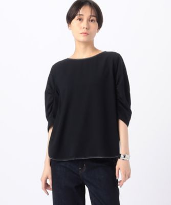 〔　ＴＡＬＬサイズ　〕　２ＷＡＹストレッチジョーゼット　ブラウス（７６０４ＨＧ０７）