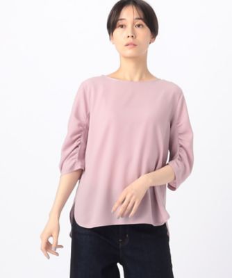 〔　ＴＡＬＬサイズ　〕　２ＷＡＹストレッチジョーゼット　ブラウス（７６０４ＨＧ０７）