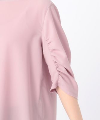 〔　ＴＡＬＬサイズ　〕　２ＷＡＹストレッチジョーゼット　ブラウス（７６０４ＨＧ０７）