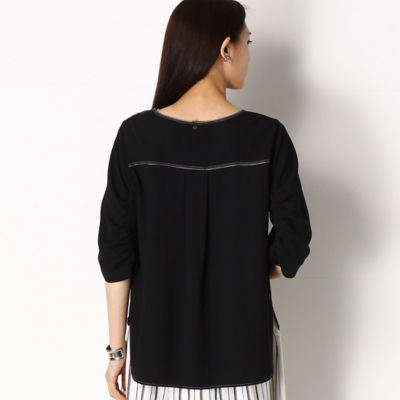 〔ＴＡＬＬサイズ〕シフォンストレッチヴィンテージ　　ブラウス（７６０４ＨＹ０９）