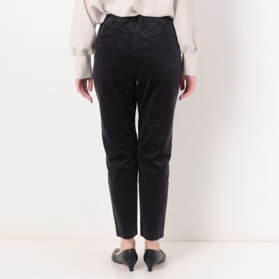 〔　ＴＡＬＬサイズ　〕　綿モダールストレッチ別珍　テーパードパンツ（７６０５ＰＥ０６）