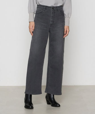 ＜COMME CA TALL (Women/大きいサイズ)＞〔　ＴＡＬＬサイズ　〕　ハイブリットストレッチ　ワイドデニムパンツ（７６０５ＰＩ０２）