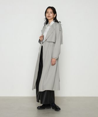 【送料無料】COMME CA TALL (Women/大きいサイズ)/コムサ トール 〔 TALLサイズ 〕 サイロフィルギャバ 3WAYトレンチコート(7608MK02) ベージュ コート・ジャケット【三越伊勢丹/公式】