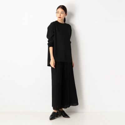 〔ＴＡＬＬサイズ〕【セットアップ対応】ストレッチバックサテン　ラウンドネックプルオーバー（７６０９ＨＷ０１）