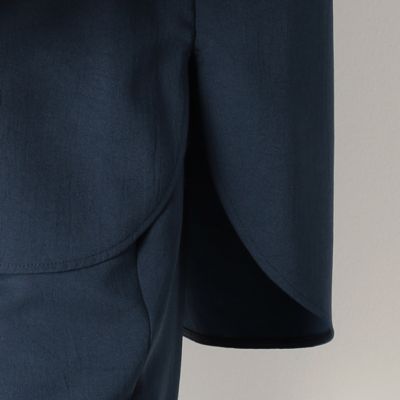 〔ＴＡＬＬサイズ〕【セットアップ対応】ストレッチバックサテン　ラウンドネックプルオーバー（７６０９ＨＷ０１）