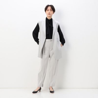 〔　ＴＡＬＬサイズ　〕　【セットアップ対応】デニム調スラブストレッチ　バルーンテーパードパンツ（７６０９ＰＣ０３）