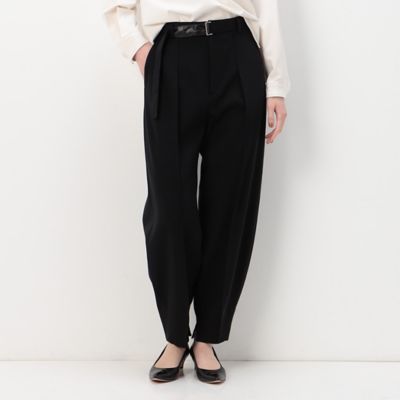 〔　ＴＡＬＬサイズ　〕　【セットアップ対応】デニム調スラブストレッチ　バルーンテーパードパンツ（７６０９ＰＣ０３）