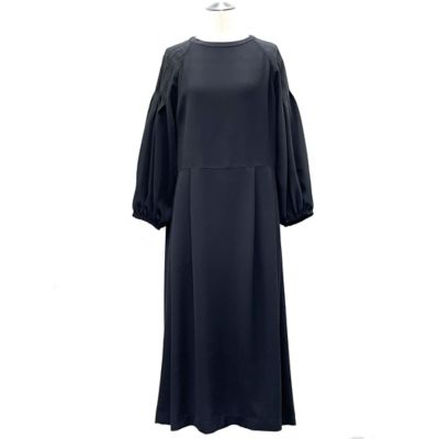 〔ＴＡＬＬサイズ〕バックサテン梨地　ストレッチドレス（７６１０ＯＡ０１）