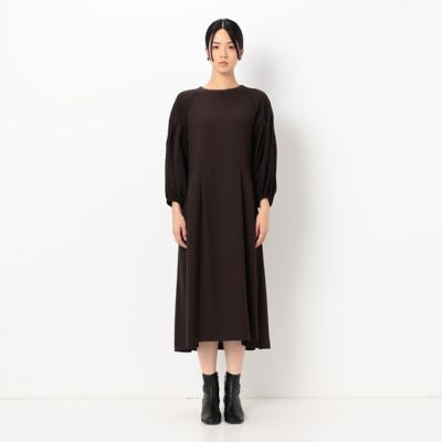 〔ＴＡＬＬサイズ〕バックサテン梨地　ストレッチドレス（７６１０ＯＡ０１）
