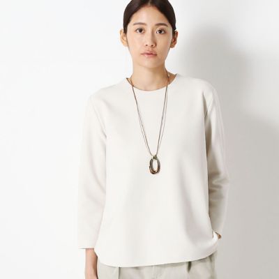 〔ＴＡＬＬサイズ〕バックプリーツ　プルオーバーブラウス（７６１１ＨＴ０７）