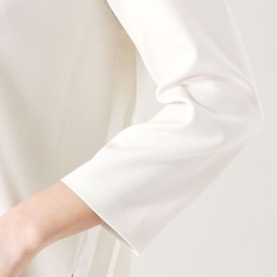 〔ＴＡＬＬサイズ〕バックプリーツ　プルオーバーブラウス（７６１１ＨＴ０７）