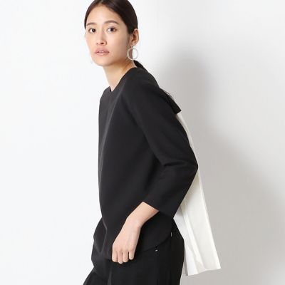 〔ＴＡＬＬサイズ〕バックプリーツ　プルオーバーブラウス（７６１１ＨＴ０７）