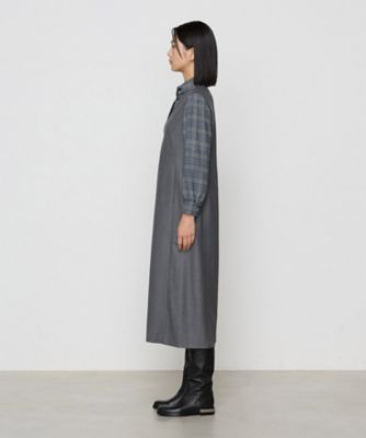 〔　ＴＡＬＬサイズ　〕　２ＷＡＹストレッチフラノ　ジャンパースカート（７６１１ＯＩ０２）