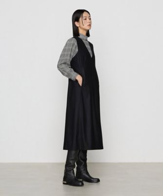 〔　ＴＡＬＬサイズ　〕　２ＷＡＹストレッチフラノ　ジャンパースカート（７６１１ＯＩ０２）