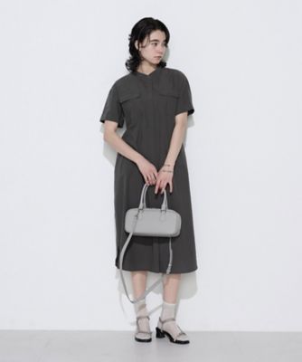 COMME CA TALL (Women/大きいサイズ)/コムサ トール 〔　ＴＡＬＬサイズ　〕　タイプライター　ロングシャツドレス（７６１１ＯＯ０２）