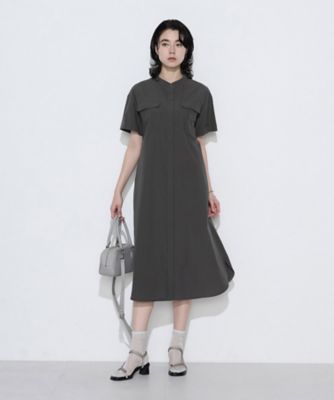 pedestalロンT TALLサイズ 〕 タイプライター ロングシャツドレス