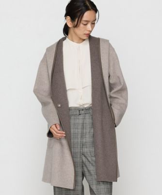 〔　ＴＡＬＬサイズ　〕　ロイヤルジーロンビーバーダブルフェイス　リバーシブルコート（７６１２ＷＩ０７）