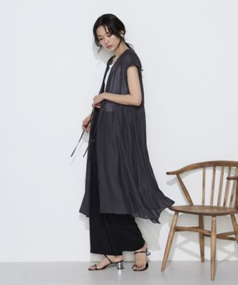 TALLサイズ 〕 カッセンシフォン シャツドレス（7613OO03