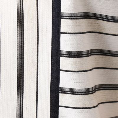 〔ＴＡＬＬサイズ〕【セットアップ対応】亜麻色ストライプ　レンチスリーブブラウス（７６１４ＨＹ１１）