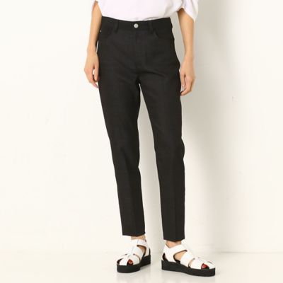 ＜COMME CA TALL (Women/大きいサイズ)＞〔ＴＡＬＬサイズ〕【セットアップ対応】デニム調スラブストレッチ　スリムパンツ（７６１５ＰＹ０６）