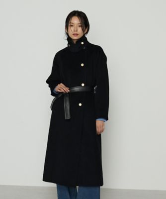 TALLサイズ 〕 アンゴラウール ロングトレンチコート