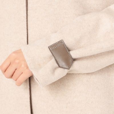 〔ＴＡＬＬサイズ〕アンゴラウール　コンバーチブルハイネックロングコート（７６１５ＷＷ０４）