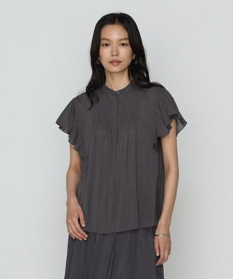 〔　ＴＡＬＬサイズ　〕　【セットアップ対応】シャンブレーカッセン　ブラウス（７６１６ＨＫ１９）