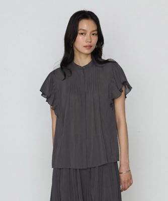 〔　ＴＡＬＬサイズ　〕　【セットアップ対応】シャンブレーカッセン　ブラウス（７６１６ＨＫ１９）