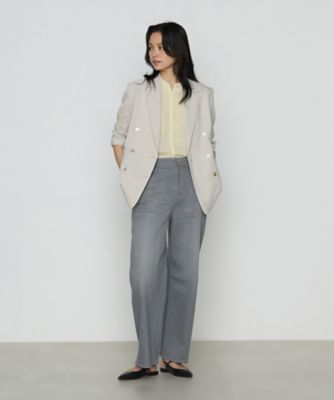 〔　ＴＡＬＬサイズ　〕　【セットアップ対応】シャンブレーカッセン　ブラウス（７６１６ＨＫ１９）