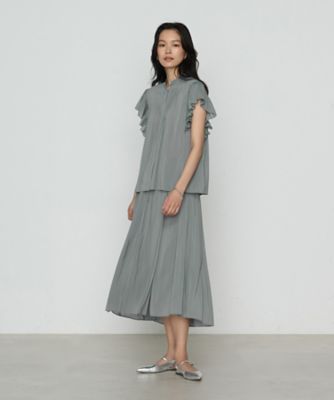 〔　ＴＡＬＬサイズ　〕　【セットアップ対応】シャンブレーカッセン　ブラウス（７６１６ＨＫ１９）